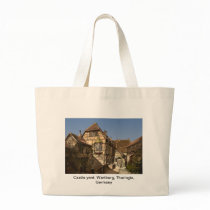 Castle yard, Wartburg, Thuringia, Germany Tote Bags