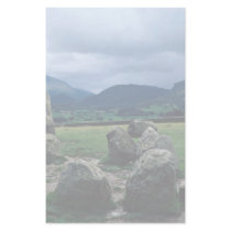 Castlerigg stone circle near Keswick, Cumbria, Lak Stationery