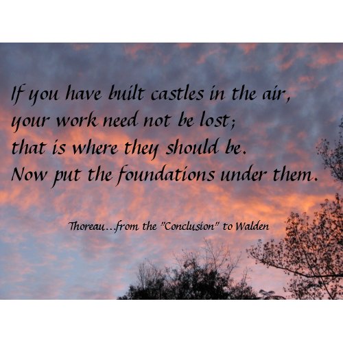 Castles in the Air print