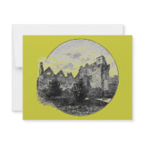 Castles Invitation Card by monstervox Castles Invitation Card