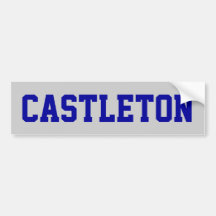 CASTLETON BUMPER STICKER