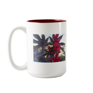 Castor Bean Christmas Mug mug
