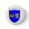 Castro Coat of Arms/Family Crest buttons by NameGame Castro Coat of Arms/Family Crest buttons