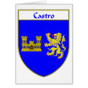 Castro Coat of Arms/Family Crest cards by NameGame Castro Coat of Arms/Family Crest cards