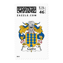 Castro Family Crest postage