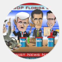 Castro Florida Debate Sticker