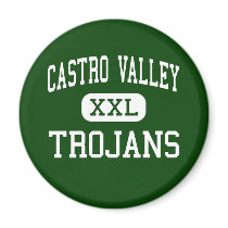Castro Valley - Trojans - High - Castro Valley magnets