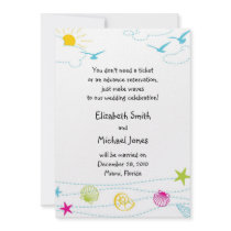 Casual Beach Invitation by alteredspacedesign Casual Beach Invitation