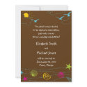 Casual Beach Invitation- Brown