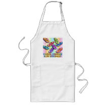Casual Cooking in Flip Flops Aprons by PopArtDiva Casual Cooking in Flip Flops Aprons