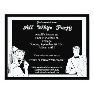 formal white party