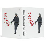 Casual Pepper Spray Cop with Hearts in Color binders
