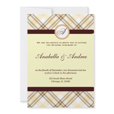 Casual Wedding Invitation (10-pack)