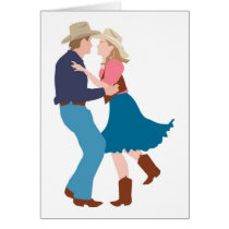 Casual Western Wedding Reception cards
