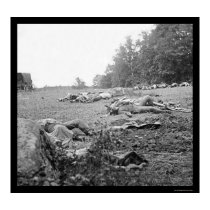 Casualties During the Battle of Gettysburg 1863 posters