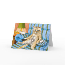 cat 361 Note Card