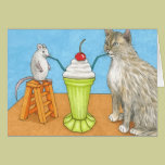 Cat 365 funny Greeting Card cards
