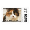 Cat 6, Help STOP Animal Abuse postage by cindyeckman Cat 6, Help STOP Animal Abuse postage