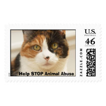 Cat 6, Help STOP Animal Abuse postage