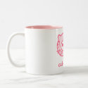Cat-a-ccino Two-Tone Mug mug