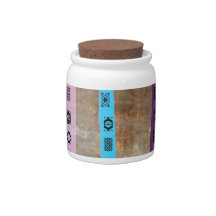 Cat-A-Copia Custom "Alien" Language Jar Candy Jars