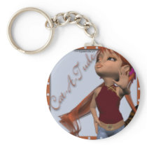 Cat-A-Tude Keychain keychains