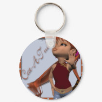 Cat-A-Tude Keychain