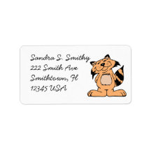 Cat Address Label