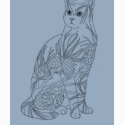 Cat Adobe Illustrator t-shirts