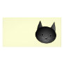 Cat. Adorable black kitty. Photo Card