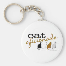 Cat Aficionado Keychain