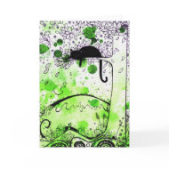 Cat Aloft card