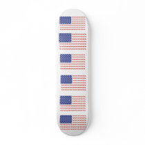 Cat American Flag Design Skate Board