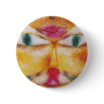Cat and Bird - Abstract Art - Paul Klee Pin