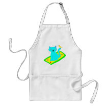 Cat and Bird Apron