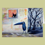 Cat and Bird cards