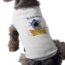 Cat and Bird House mobile home pet clothing