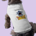 Cat and Bird House mobile home Dog T Shirt