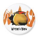 Cat and Cauldron-magnet