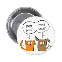 cat and dog buttons