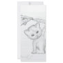 Cat And Feather Custom Rack Card