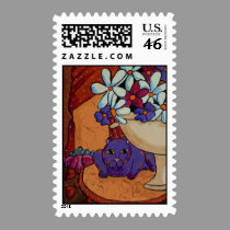 Cat and Figs stamps