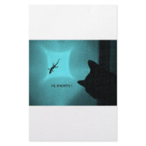 CAT AND GECKO 3 MULTICOLORED CUSTOM STATIONERY