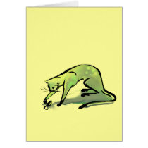 Cat and Mouse cards by Flynn_the_Cat Cat and Mouse cards