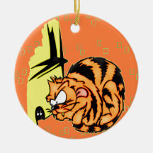 Cat and Mouse Games Christmas Ornaments