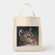 Cat and Mouse Grocery Tote bag