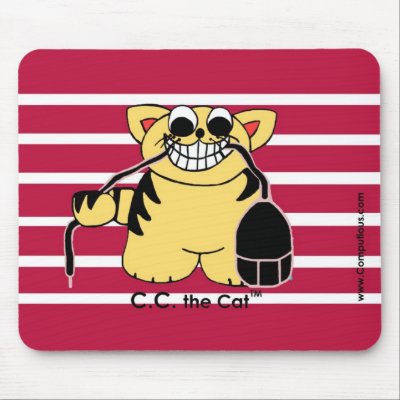 CAT-and-MOUSE Mouse Mat by Computious
