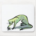 Cat and Mouse Mouse Pads