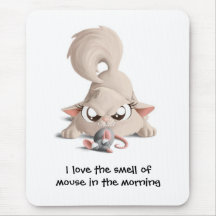 Cat and Mouse Mousepad