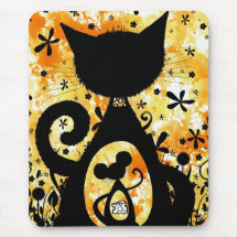 cat and Mouse Mousepads
